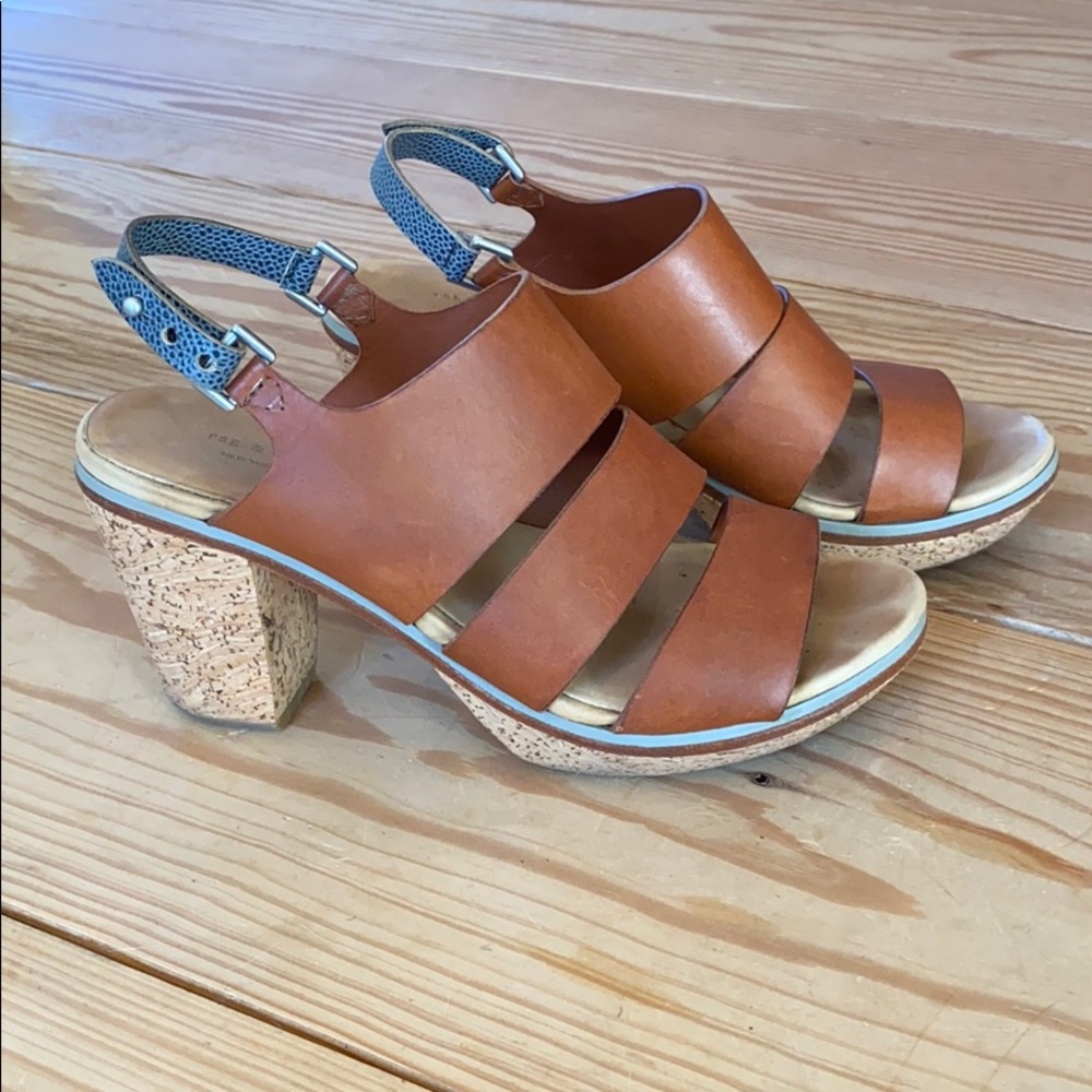 Rag & Bone leather heeled sandal